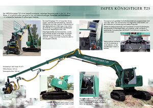 Колесни харвестъри Impex Königstiger T 25