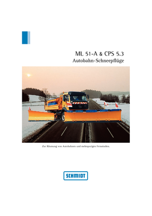Магистрални снегорини Schmidt ML 51 A