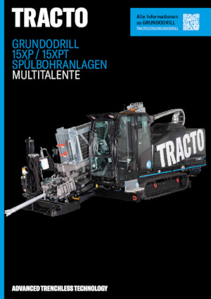 Хоризонтално насочващи се сондажни машини TRACTO-Technik Grundodrill 15 XP