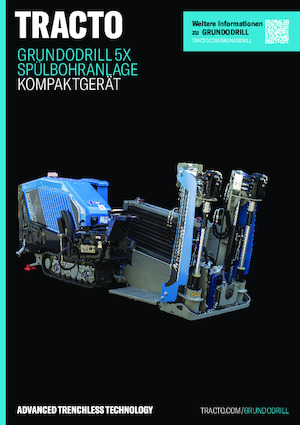 Хоризонтално насочващи се сондажни машини TRACTO-Technik Grundodrill 5 X