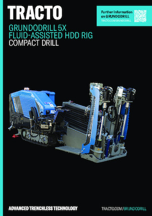 Хоризонтално насочващи се сондажни машини TRACTO-Technik Grundodrill 5 X