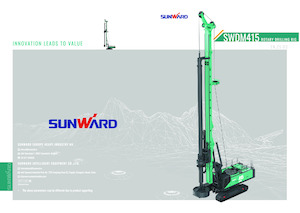 Хоризонтално насочващи се сондажни машини Sunward SWDM415