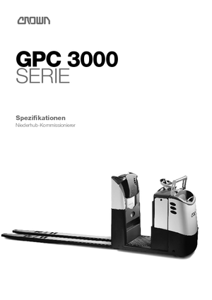 Машини за събиране на поръчки Crown GPC 3050-2.5