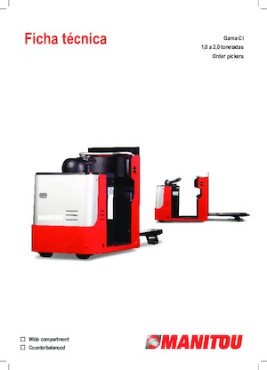 Машини за събиране на поръчки Manitou CI 12 PF