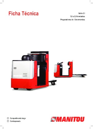 Машини за събиране на поръчки Manitou CI 12 PF