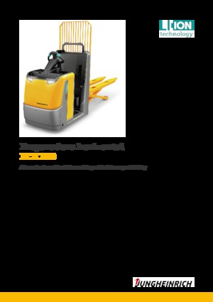 Машини за събиране на поръчки Jungheinrich ECE 320