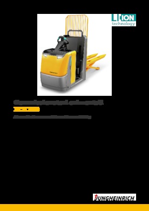 Машини за събиране на поръчки Jungheinrich ECE 320