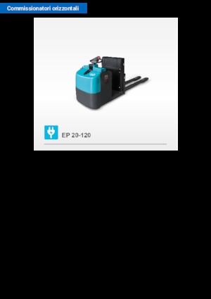 Машини за събиране на поръчки Baoli EP 20-120