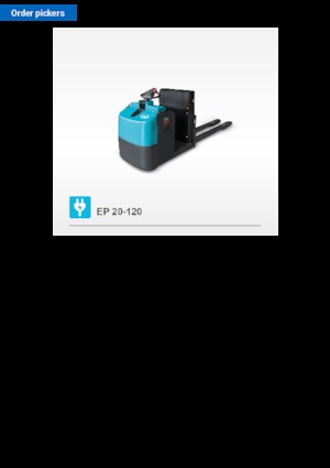 Машини за събиране на поръчки Baoli EP 20-120