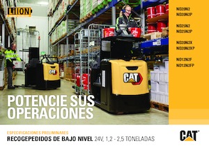 Машини за събиране на поръчки Caterpillar NO20N2X