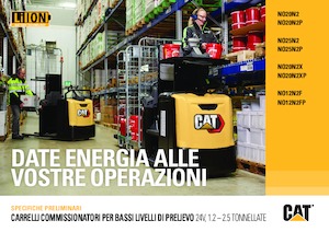 Машини за събиране на поръчки Caterpillar NO20N2X