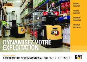 Машини за събиране на поръчки Caterpillar NO20N2XP