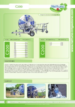 Макари за маркучи Nettuno C200 125/220