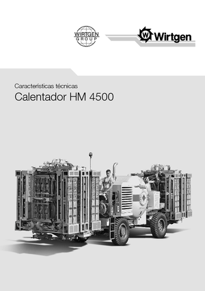 Машина за рециклиране на пътища - горещо рециклиране Wirtgen HM 4500