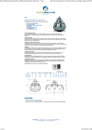 Хидравлични кофи тип 