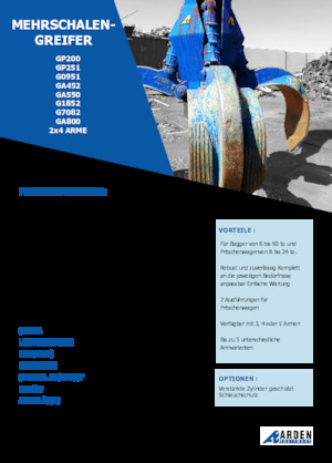 Хидравлични кофи тип 