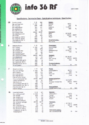 Вибрационни чукове ICE 36 RF