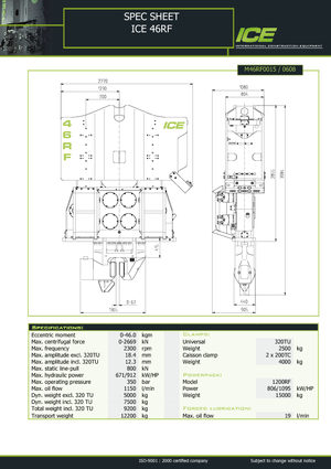 Вибрационни чукове ICE 46 RF