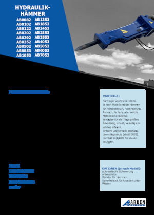 Хидравлични чукове Arden AB0102