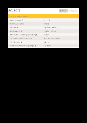 Хидравлични чукове Epiroc EC 50 T