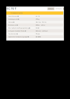 Хидравлични чукове Epiroc EC 70 T