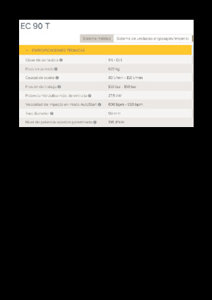 Хидравлични чукове Epiroc EC 90 T