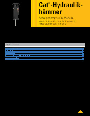 Хидравлични чукове Caterpillar H140GC S 