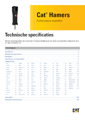 Хидравлични чукове Caterpillar H120 S
