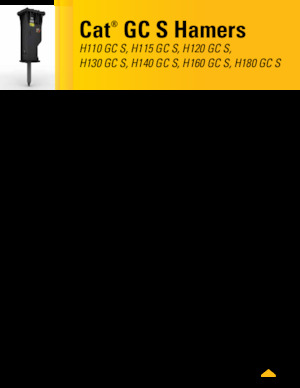 Хидравлични чукове Caterpillar H140GC S 