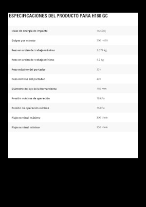 Хидравлични чукове Caterpillar H180 GC