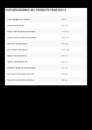 Хидравлични чукове Caterpillar H215 S