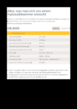 Хидравлични чукове Epiroc HB 2500