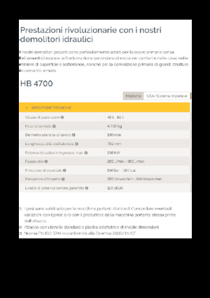 Хидравлични чукове Epiroc HB 4700