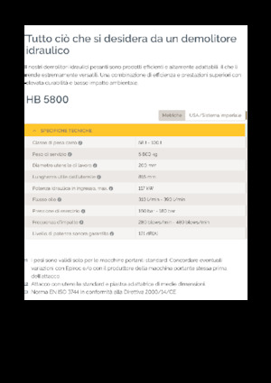 Хидравлични чукове Epiroc HB 5800