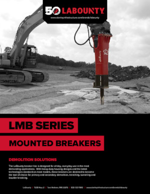 Хидравлични чукове LaBounty LMB 9580 