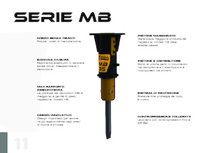 Хидравлични чукове OSA Demolition Equipment MB 35