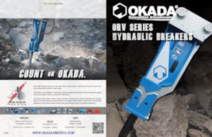 Хидравлични чукове Okada ORV2500 