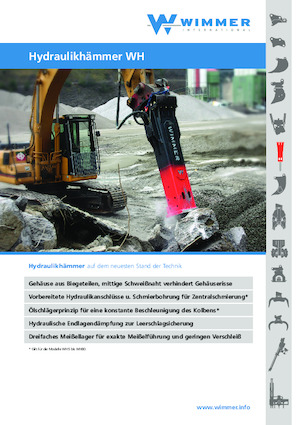 Хидравлични чукове WIMMER WH 10