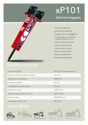 Хидравлични чукове Promove xP 101