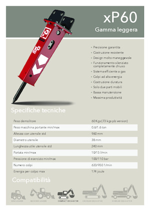 Хидравлични чукове Promove xP 60 