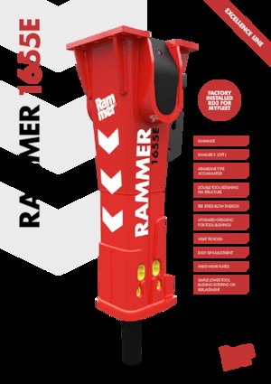 Хидравлични чукове Rammer 1655E