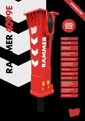 Хидравлични чукове Rammer 4099E