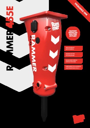 Хидравлични чукове Rammer 455E