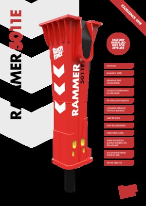 Хидравлични чукове Rammer 5011E