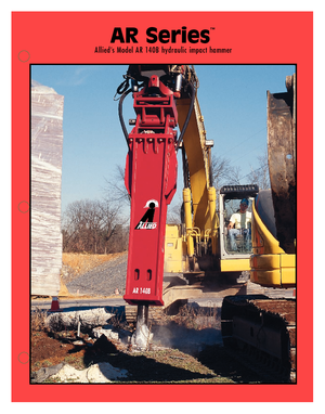 Хидравлични чукове Allied AR 140 B