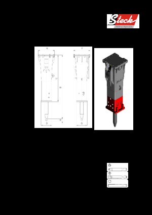 Хидравлични чукове Steck B 17