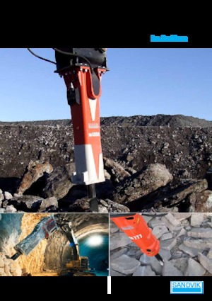 Хидравлични чукове Sandvik BR 825