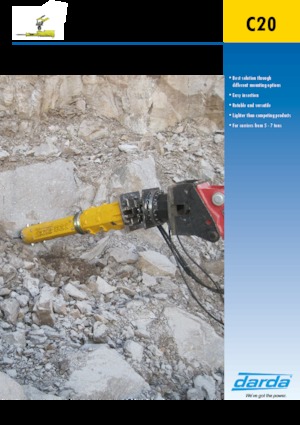 Хидравлични чукове Darda C20 V