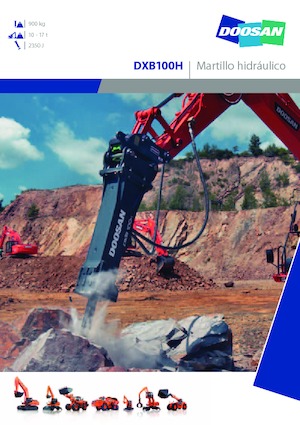 Хидравлични чукове Doosan DXB100H