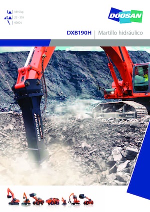 Хидравлични чукове Doosan DXB190H
